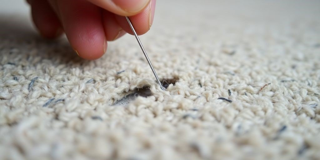 When to Stitch: Minor Carpet Repairs
