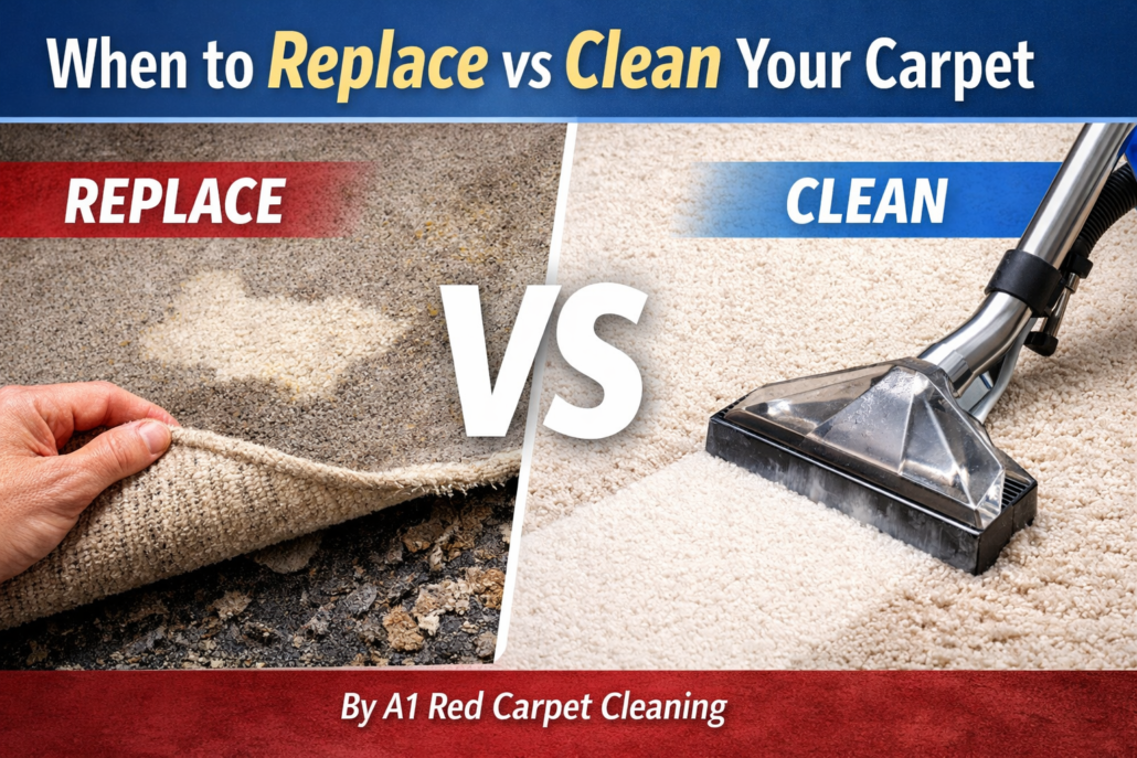 When to Replace vs Clean Your Carpet