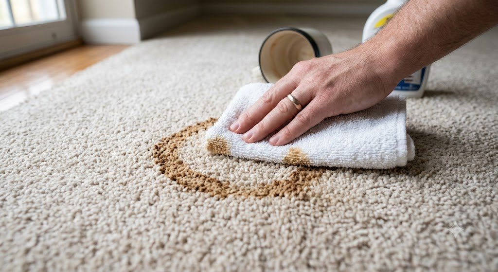 how to get candle wax out of carpet